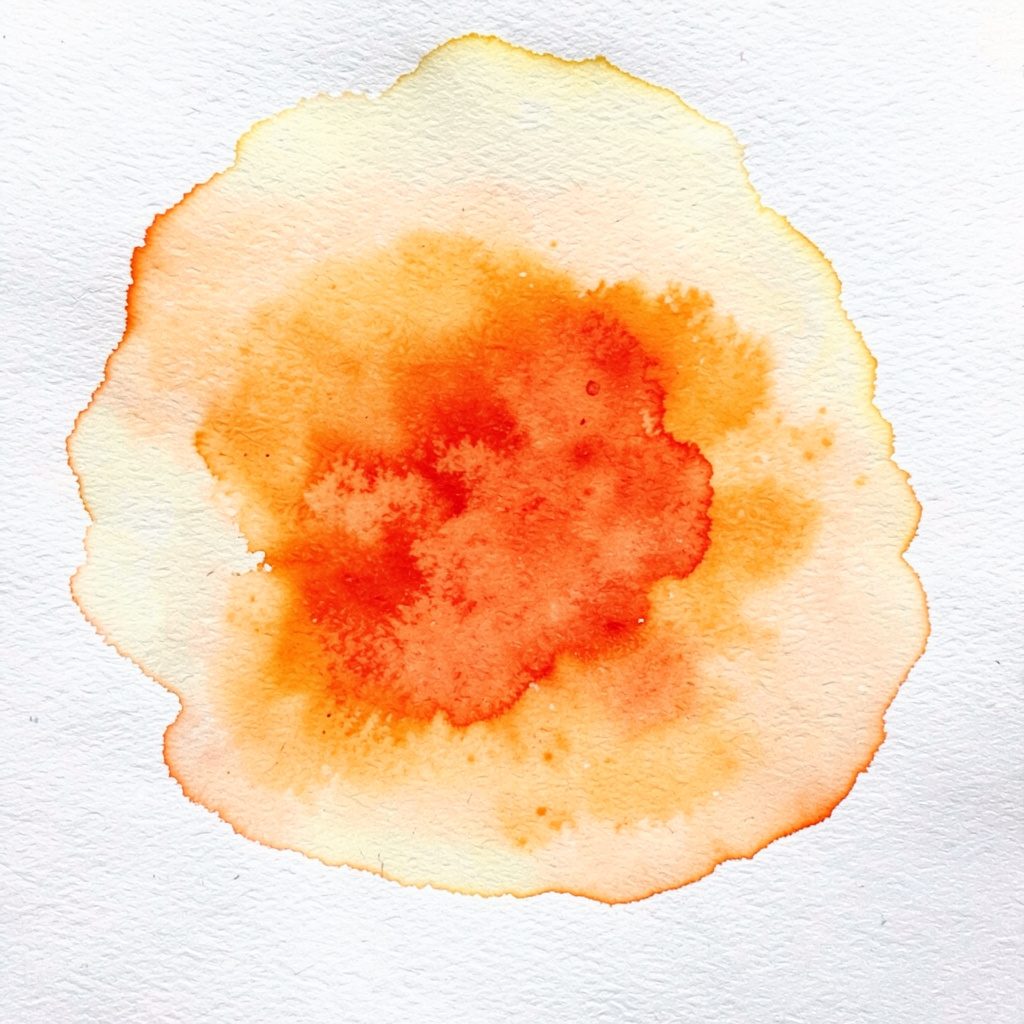 Soft watercolour painting of stacked books and loose papers on a wooden desk, warm amber and cream tones, calm scholarly atmosphere